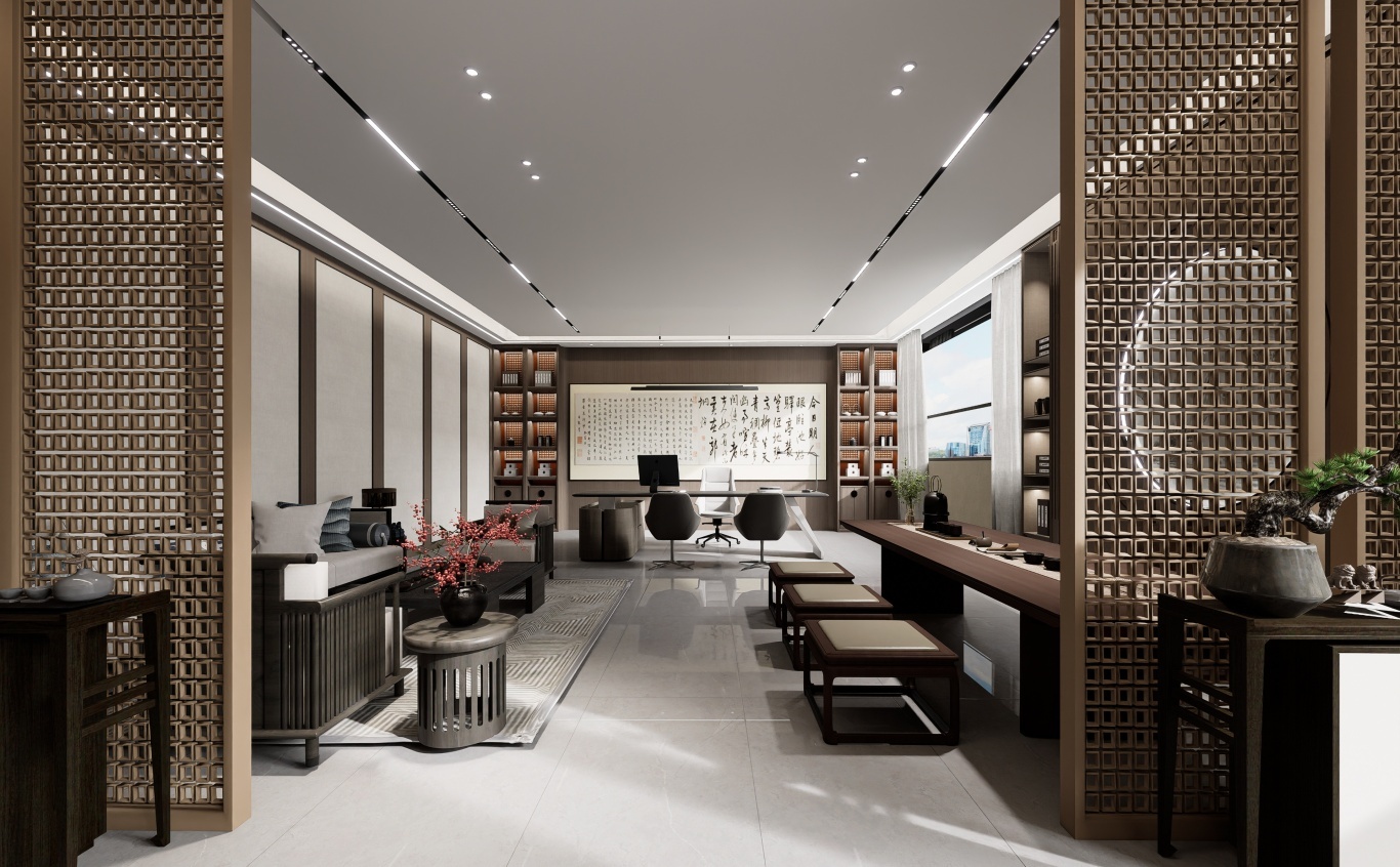 【設(shè)計(jì)案例】普照國(guó)康醫(yī)藥辦公室項(xiàng)目概念設(shè)計(jì)——以空間敘事，筑品牌基因(圖38)